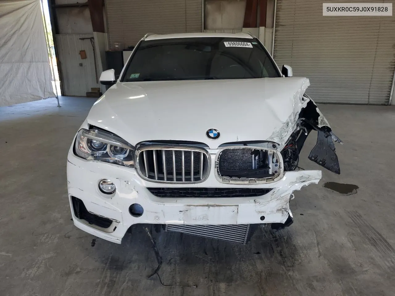 2018 BMW X5 xDrive35I VIN: 5UXKR0C59J0X91828 Lot: 69806604