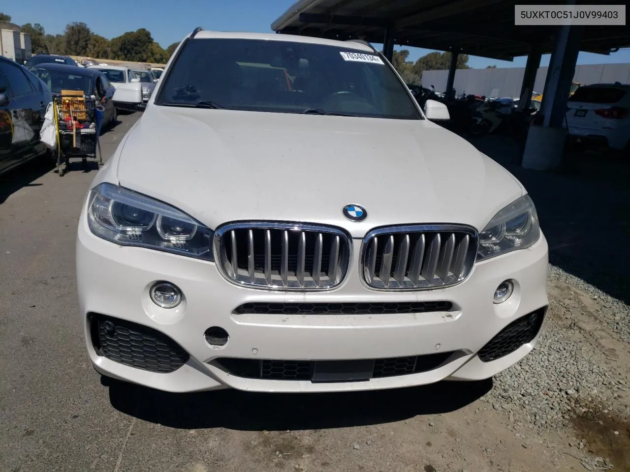 5UXKT0C51J0V99403 2018 BMW X5 Xdr40E