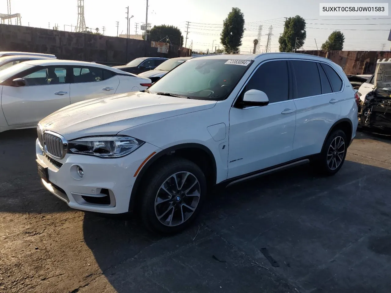 2018 BMW X5 Xdr40E VIN: 5UXKT0C58J0W01583 Lot: 72083094