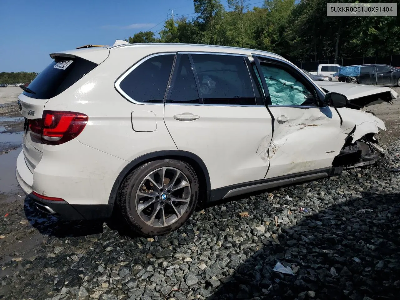 2018 BMW X5 xDrive35I VIN: 5UXKR0C51J0X91404 Lot: 72174634