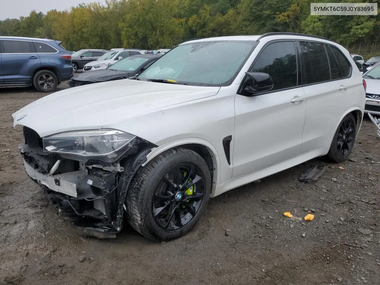 2018 BMW X5 M VIN: 5YMKT6C59J0Y83695 Lot: 72385954