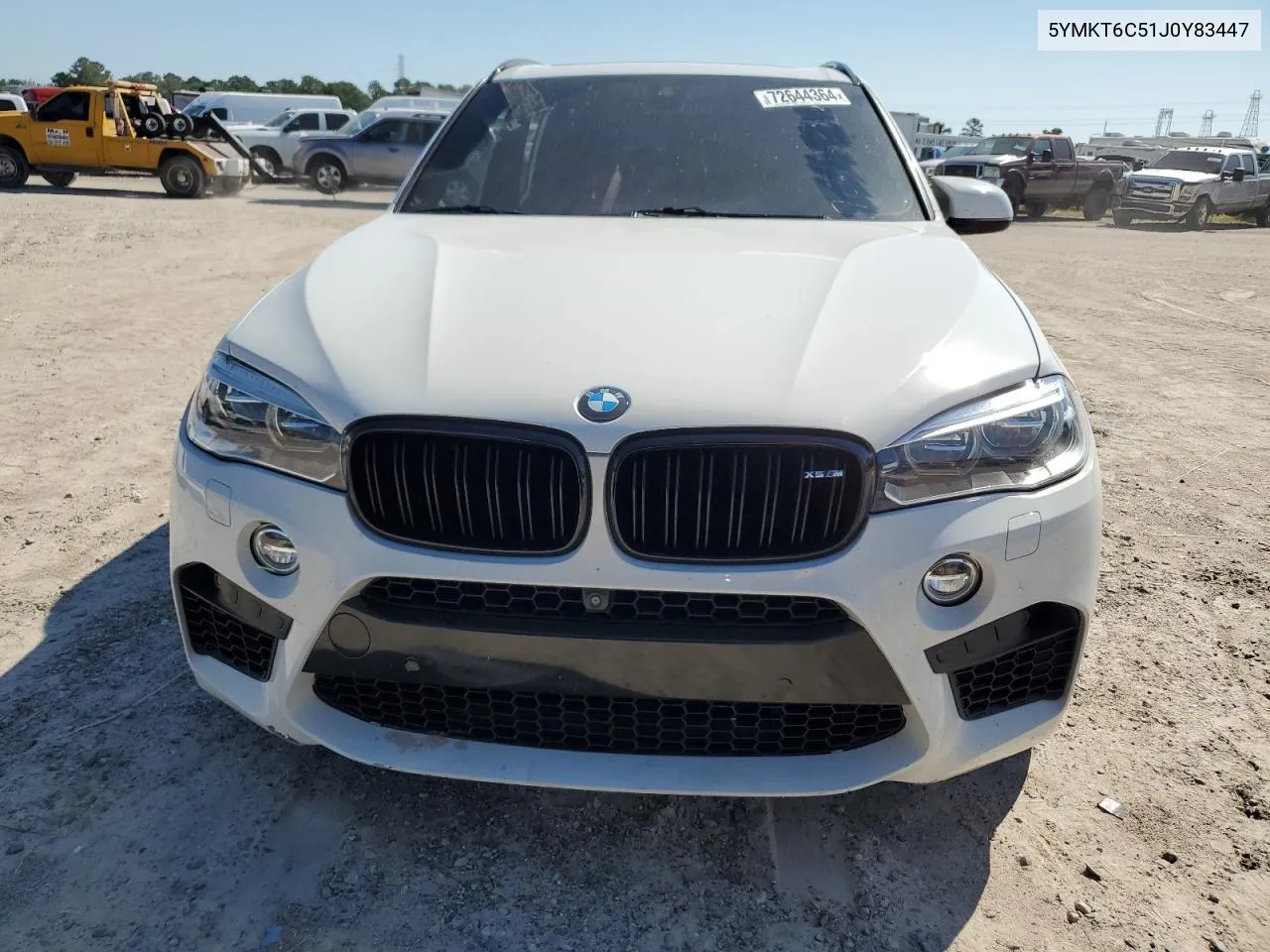 2018 BMW X5 M VIN: 5YMKT6C51J0Y83447 Lot: 72644364