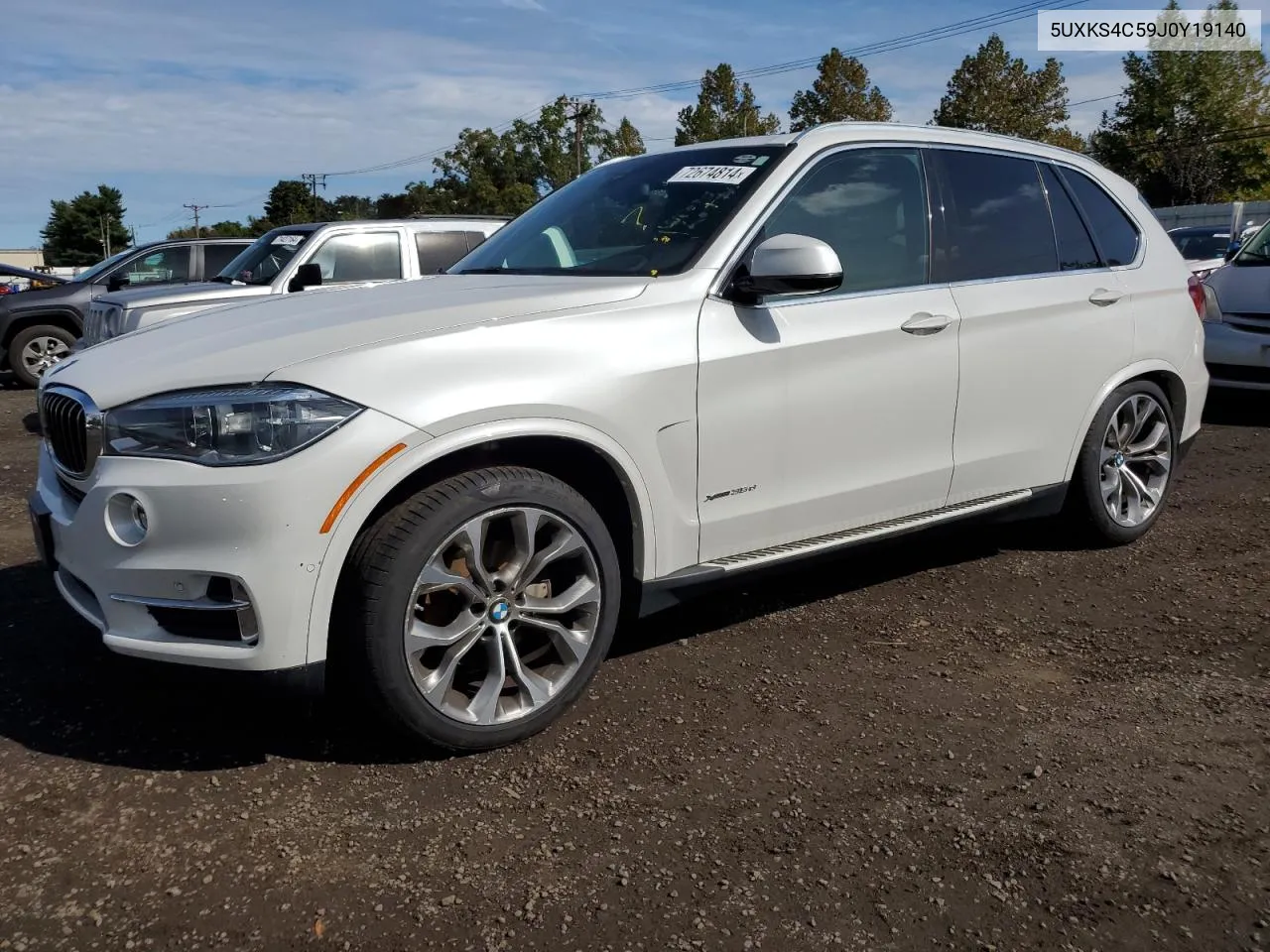 2018 BMW X5 xDrive35D VIN: 5UXKS4C59J0Y19140 Lot: 72674814