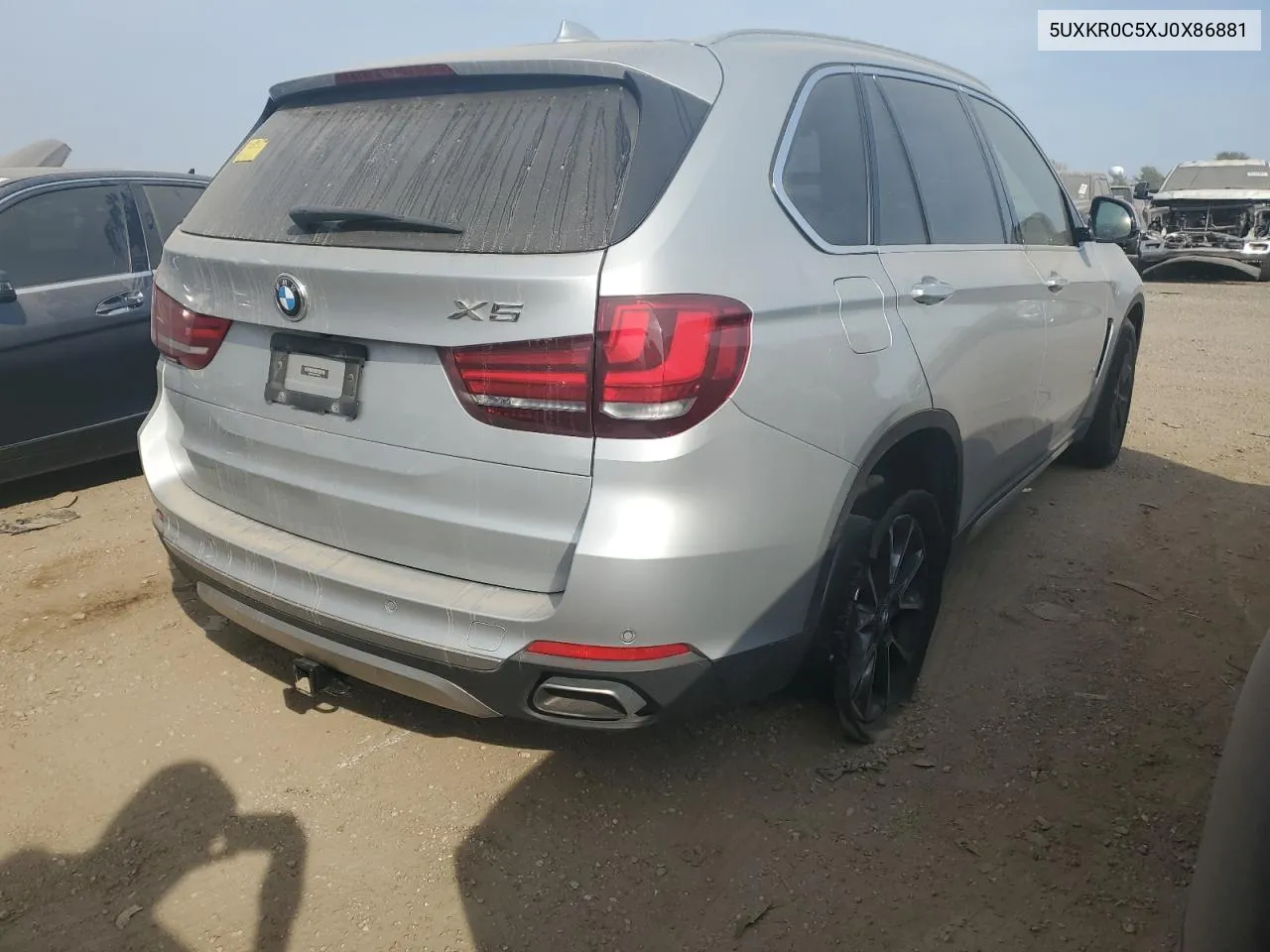 2018 BMW X5 xDrive35I VIN: 5UXKR0C5XJ0X86881 Lot: 73369284