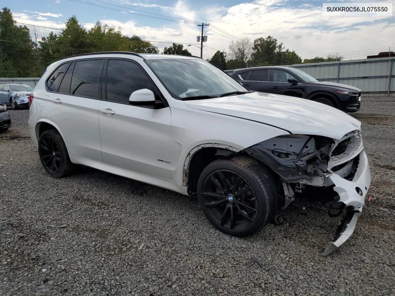 2018 BMW X5 xDrive35I VIN: 5UXKR0C56JL075550 Lot: 73614734