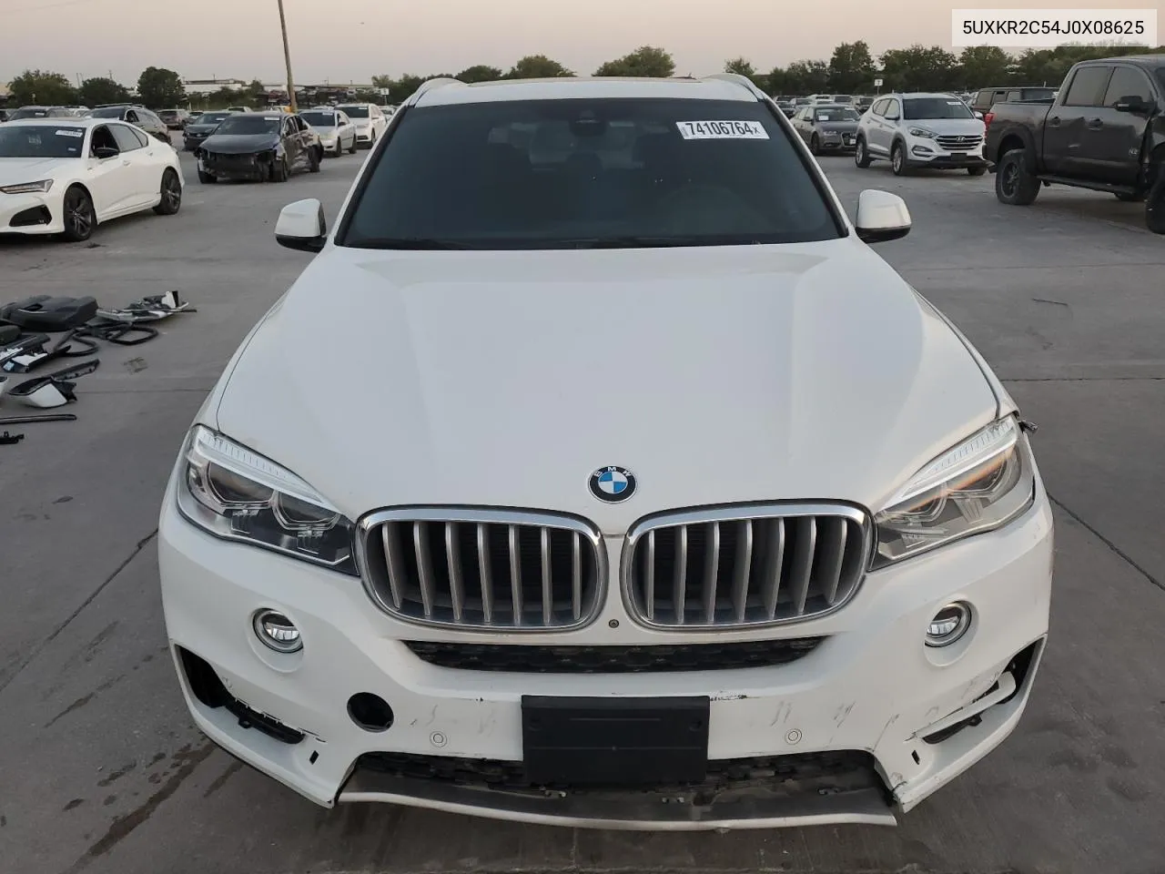 2018 BMW X5 Sdrive35I VIN: 5UXKR2C54J0X08625 Lot: 74106764