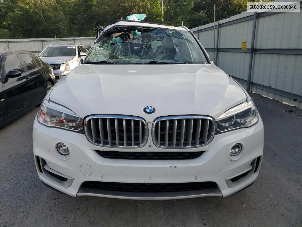 2018 BMW X5 xDrive35I VIN: 5UXKR0C59J0X86340 Lot: 74293294