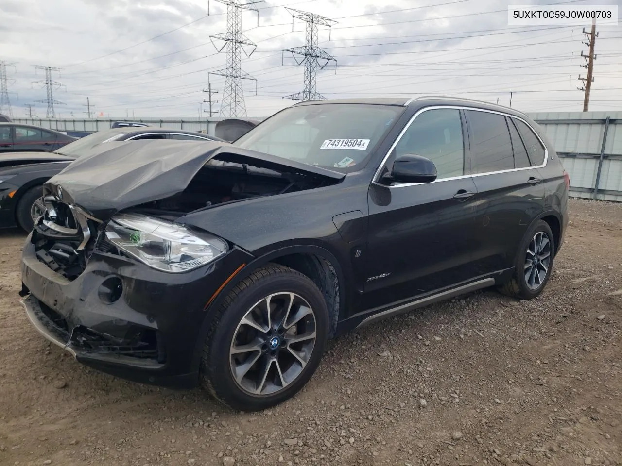 2018 BMW X5 Xdr40E VIN: 5UXKT0C59J0W00703 Lot: 74319504