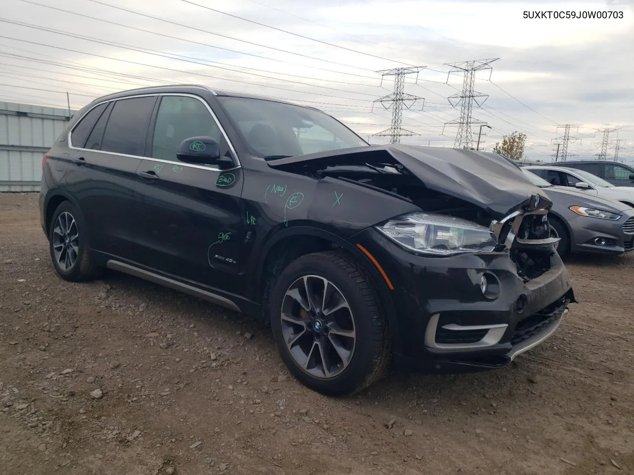 2018 BMW X5 Xdr40E VIN: 5UXKT0C59J0W00703 Lot: 74319504