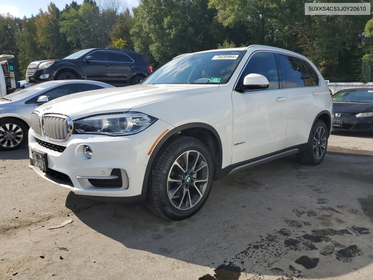 2018 BMW X5 xDrive35D VIN: 5UXKS4C53J0Y20610 Lot: 75030964