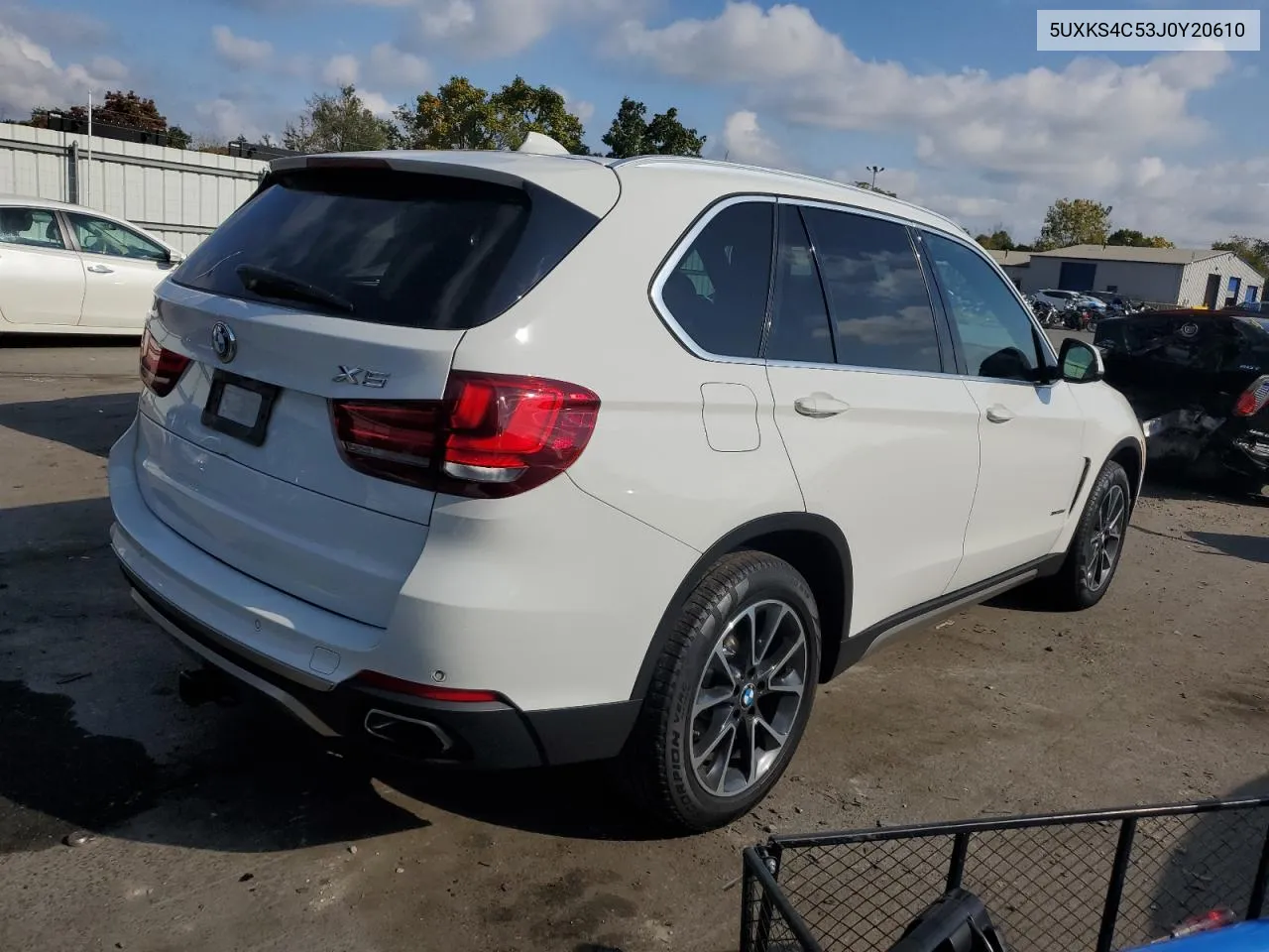 2018 BMW X5 xDrive35D VIN: 5UXKS4C53J0Y20610 Lot: 75030964