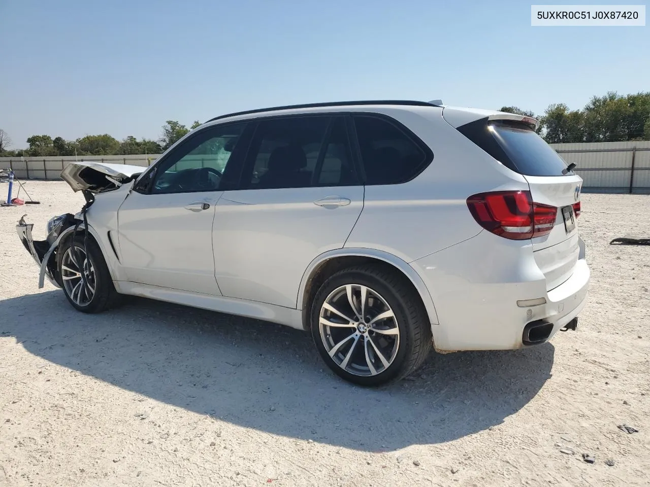 2018 BMW X5 xDrive35I VIN: 5UXKR0C51J0X87420 Lot: 75286934