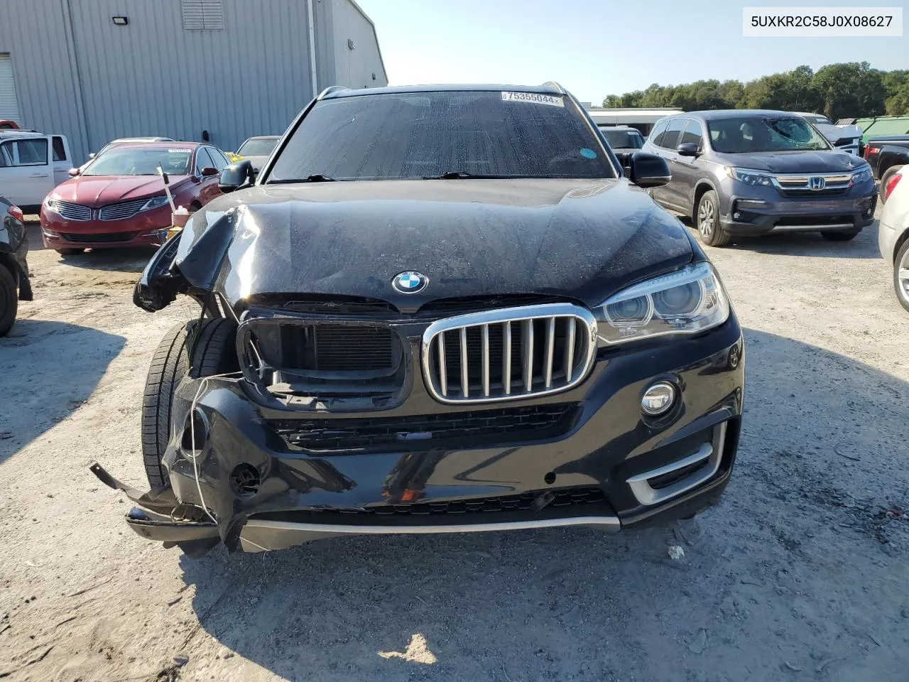 2018 BMW X5 Sdrive35I VIN: 5UXKR2C58J0X08627 Lot: 75355044