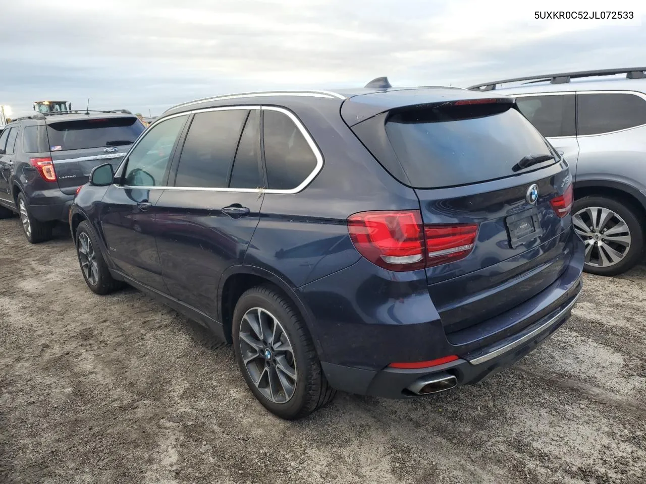 2018 BMW X5 xDrive35I VIN: 5UXKR0C52JL072533 Lot: 75539004