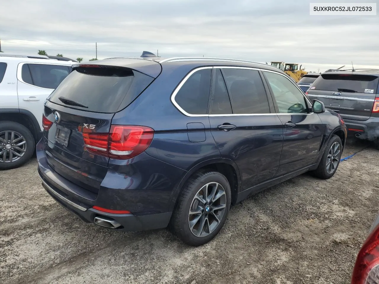 2018 BMW X5 xDrive35I VIN: 5UXKR0C52JL072533 Lot: 75539004