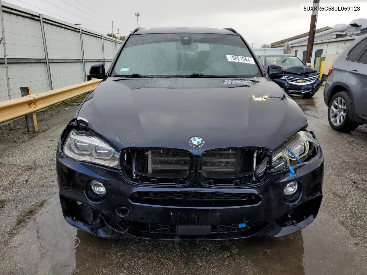 2018 BMW X5 xDrive50I VIN: 5UXKR6C58JL069123 Lot: 75821544