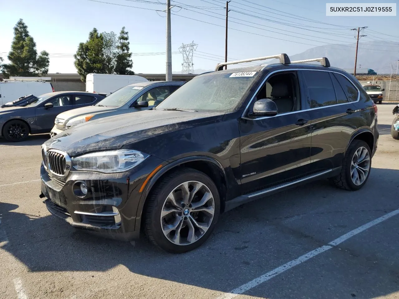 2018 BMW X5 Sdrive35I VIN: 5UXKR2C51J0Z19555 Lot: 76138244