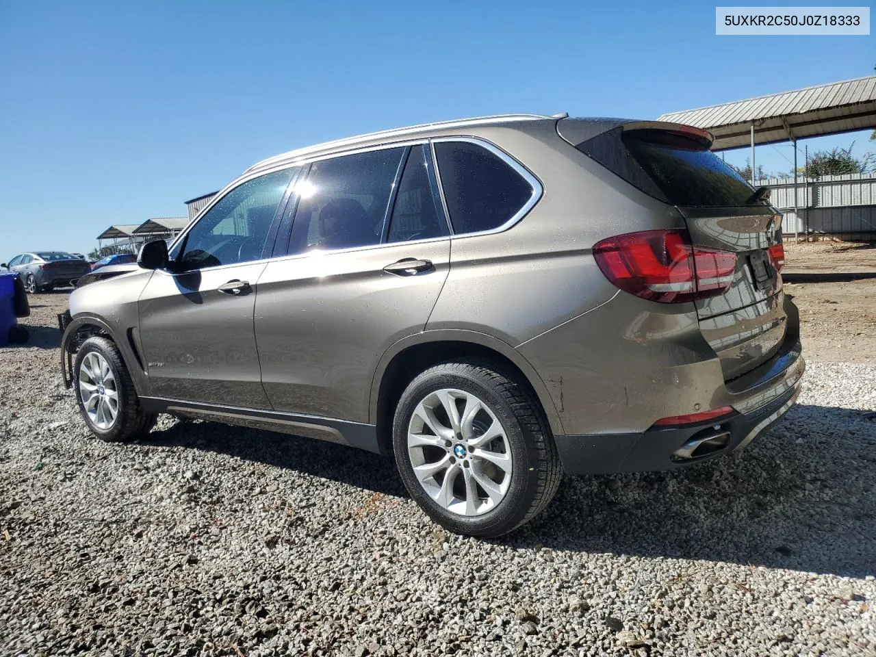 2018 BMW X5 Sdrive35I VIN: 5UXKR2C50J0Z18333 Lot: 76597314