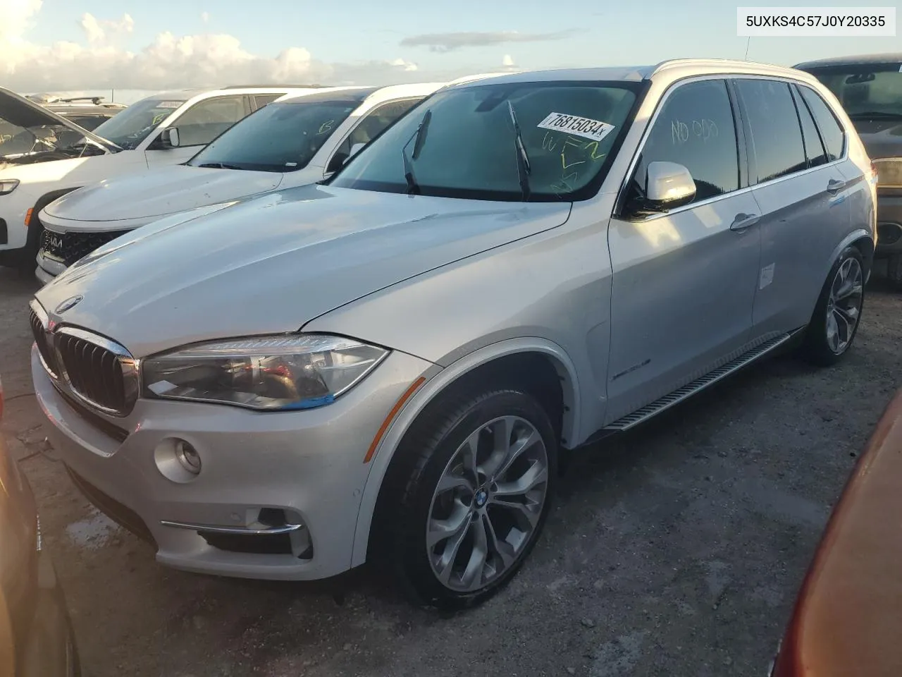 2018 BMW X5 xDrive35D VIN: 5UXKS4C57J0Y20335 Lot: 76815034