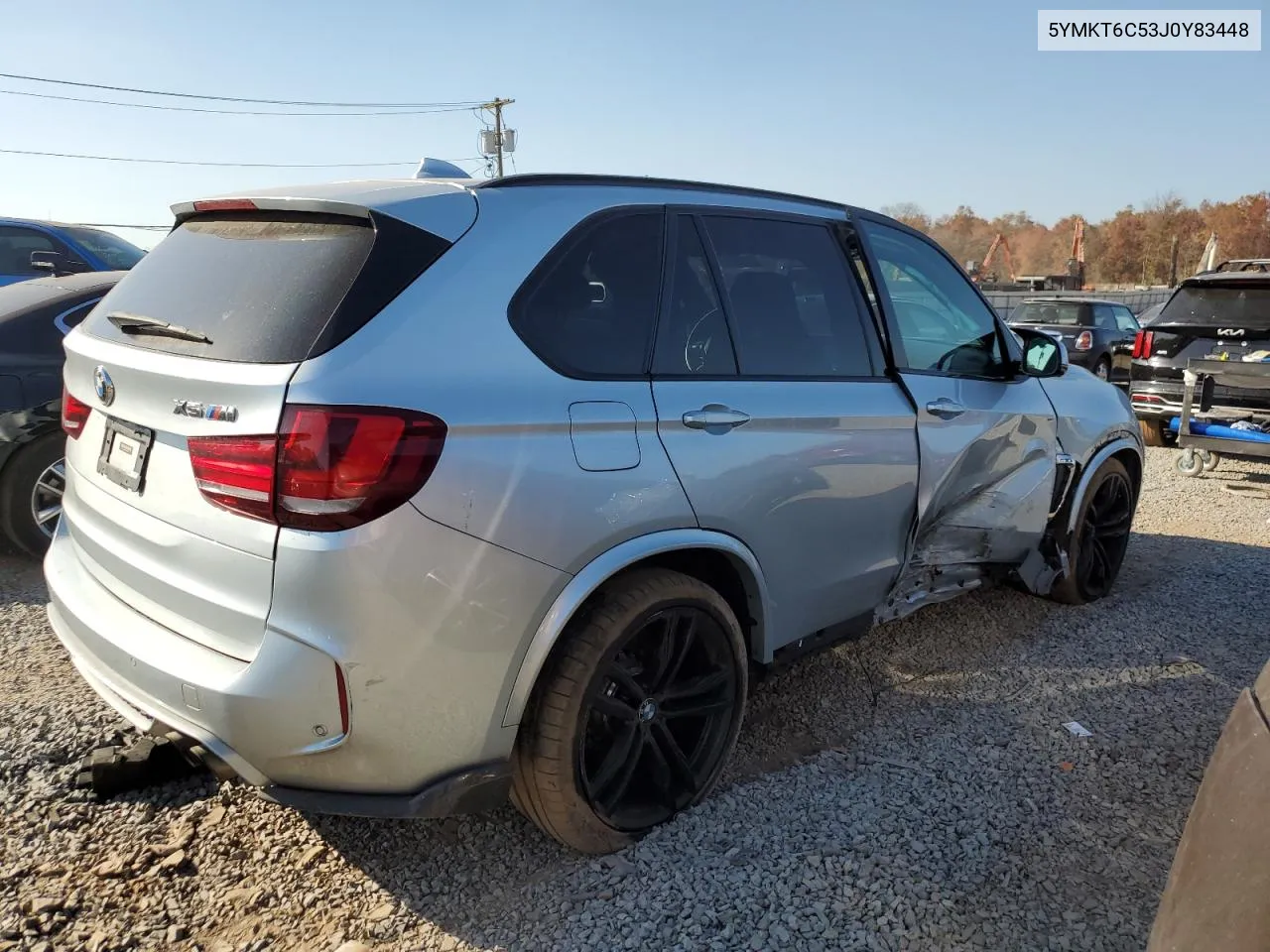 2018 BMW X5 M VIN: 5YMKT6C53J0Y83448 Lot: 76827234