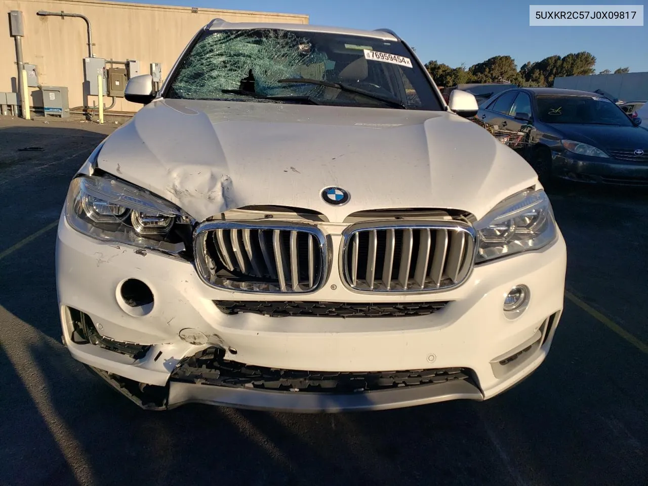 2018 BMW X5 Sdrive35I VIN: 5UXKR2C57J0X09817 Lot: 76959454