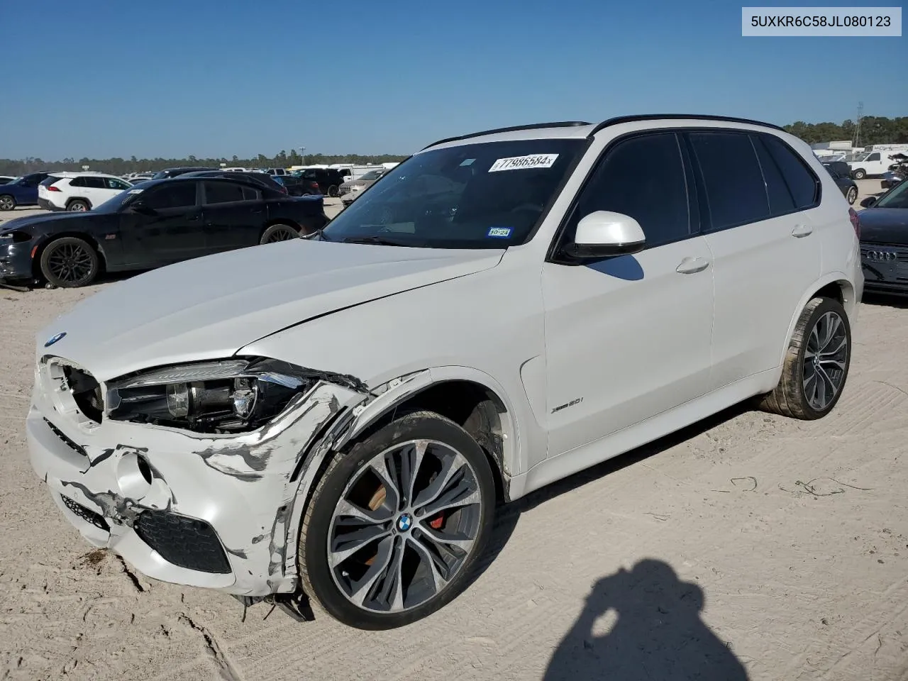 2018 BMW X5 xDrive50I VIN: 5UXKR6C58JL080123 Lot: 77986584