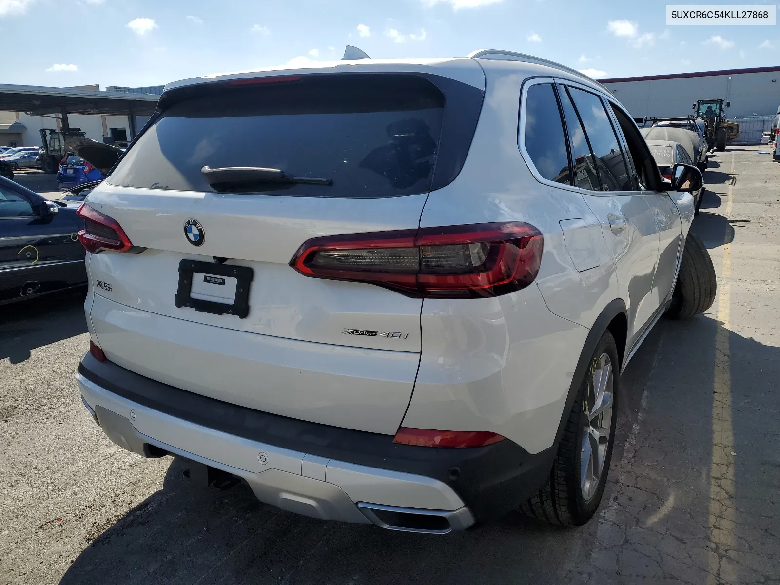 5UXCR6C54KLL27868 2019 BMW X5 xDrive40I