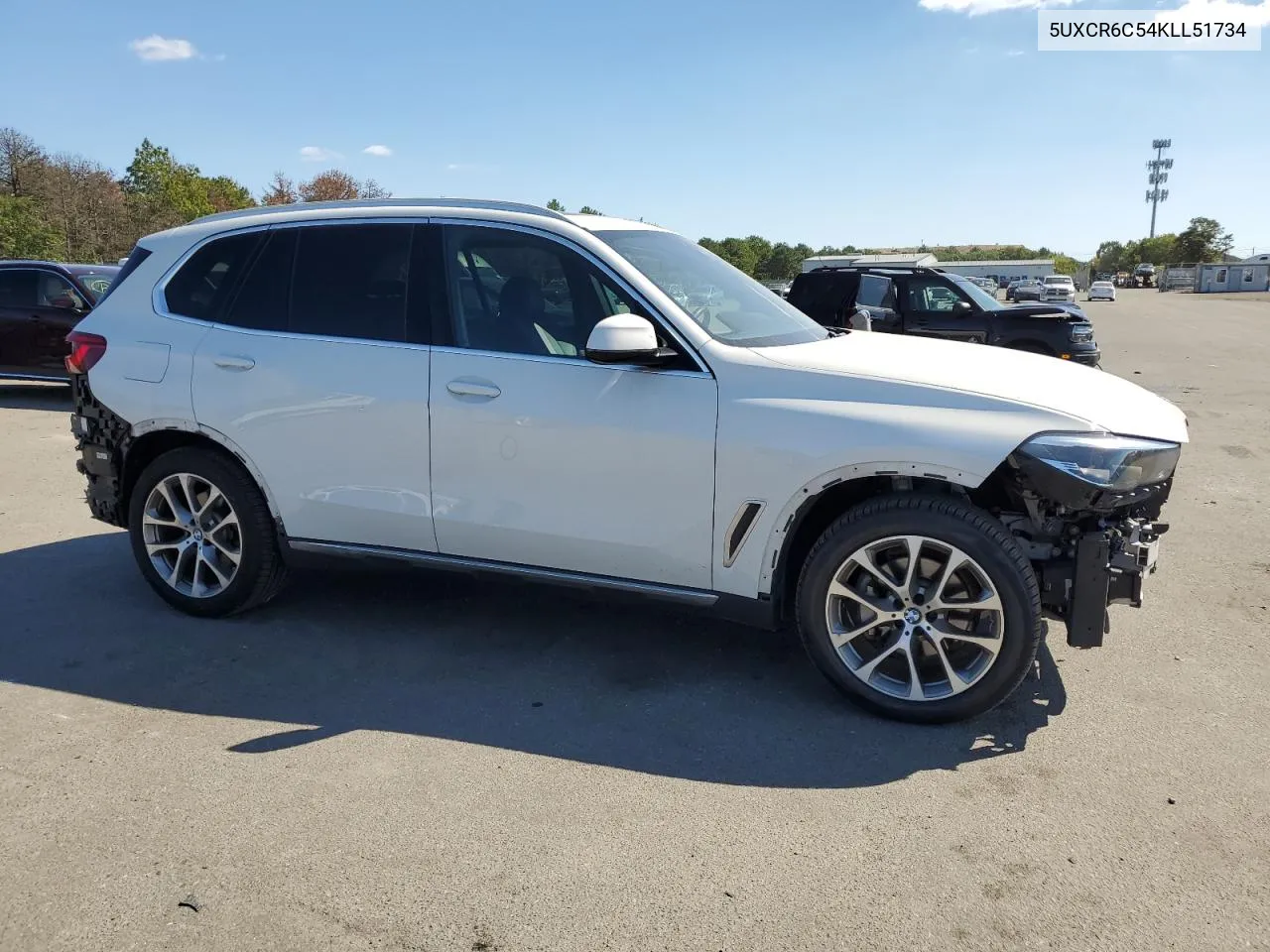 2019 BMW X5 xDrive40I VIN: 5UXCR6C54KLL51734 Lot: 71099374