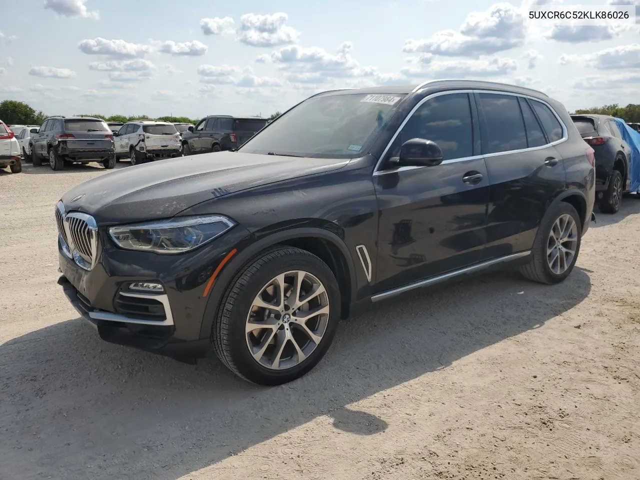 2019 BMW X5 xDrive40I VIN: 5UXCR6C52KLK86026 Lot: 71107984