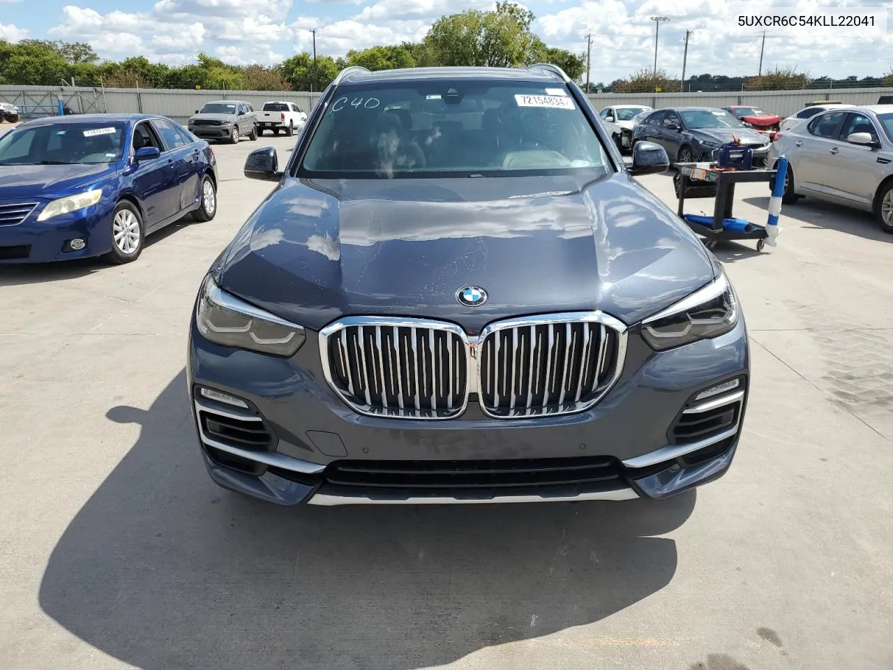 2019 BMW X5 xDrive40I VIN: 5UXCR6C54KLL22041 Lot: 72154834