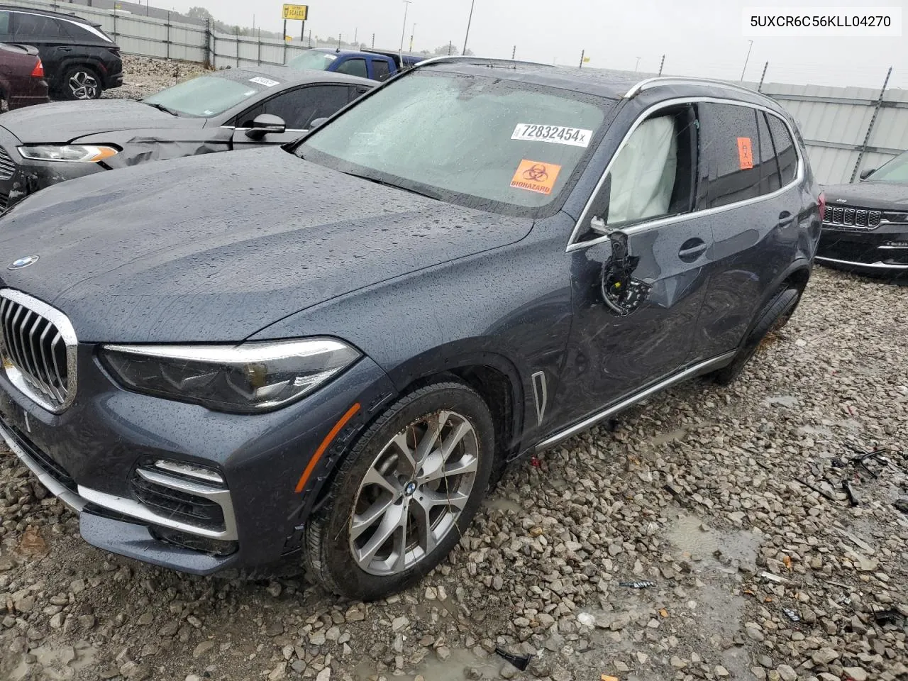 2019 BMW X5 xDrive40I VIN: 5UXCR6C56KLL04270 Lot: 72832454