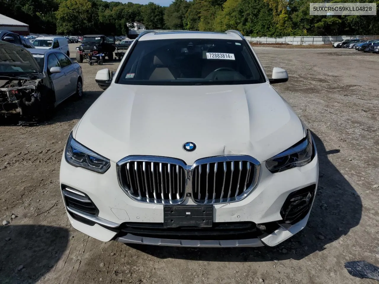 2019 BMW X5 xDrive40I VIN: 5UXCR6C59KLL04828 Lot: 72883814