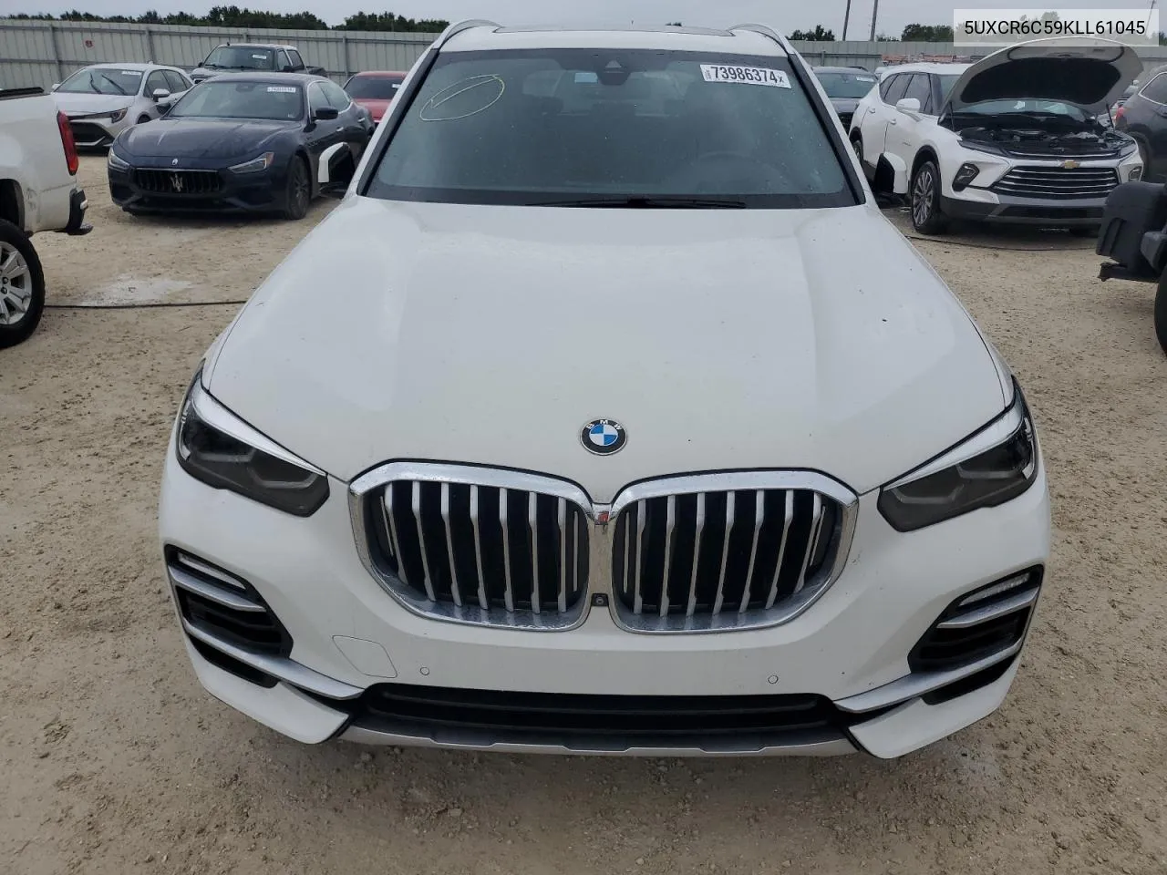 2019 BMW X5 xDrive40I VIN: 5UXCR6C59KLL61045 Lot: 73986374