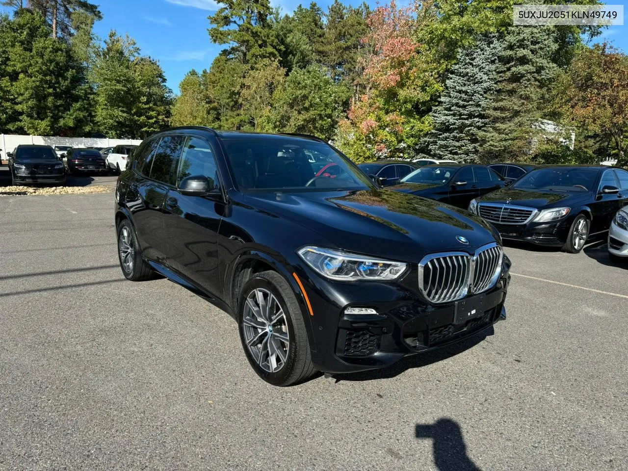 2019 BMW X5 xDrive50I VIN: 5UXJU2C51KLN49749 Lot: 74512854