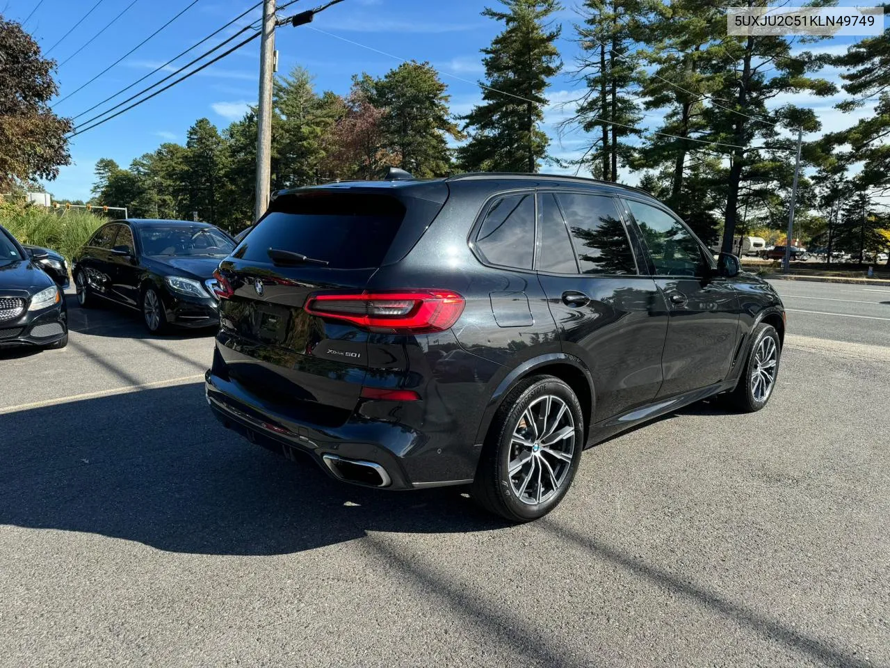 2019 BMW X5 xDrive50I VIN: 5UXJU2C51KLN49749 Lot: 74512854