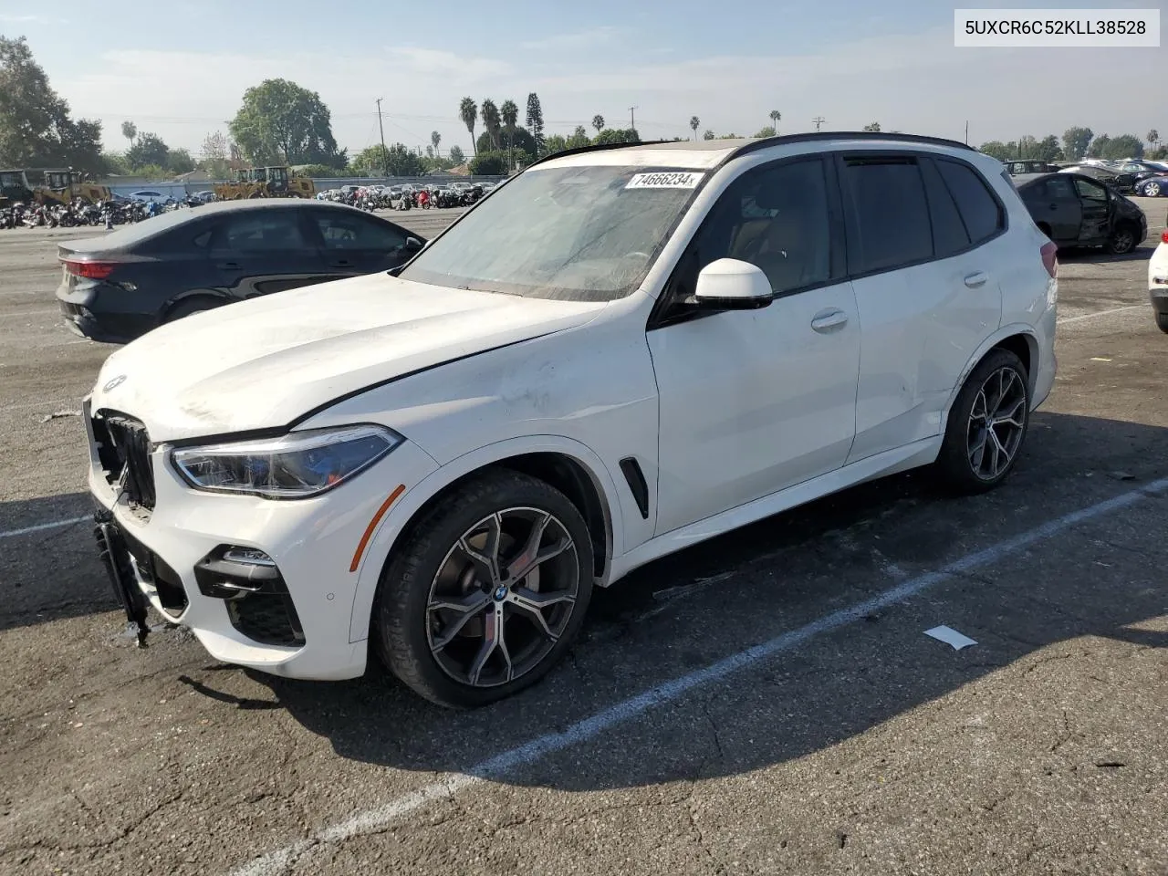 2019 BMW X5 xDrive40I VIN: 5UXCR6C52KLL38528 Lot: 74666234