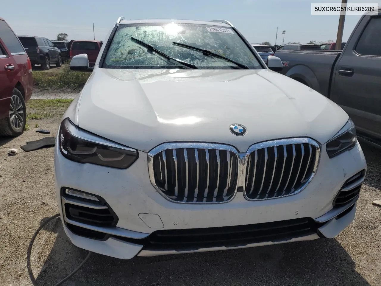 2019 BMW X5 xDrive40I VIN: 5UXCR6C51KLK86289 Lot: 74801084