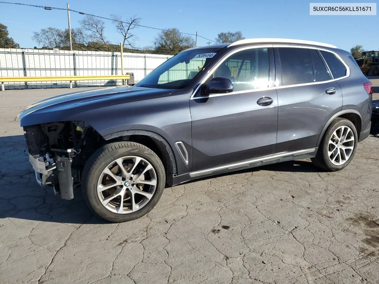 2019 BMW X5 xDrive40I VIN: 5UXCR6C56KLL51671 Lot: 75206484