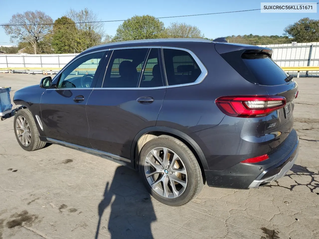 2019 BMW X5 xDrive40I VIN: 5UXCR6C56KLL51671 Lot: 75206484