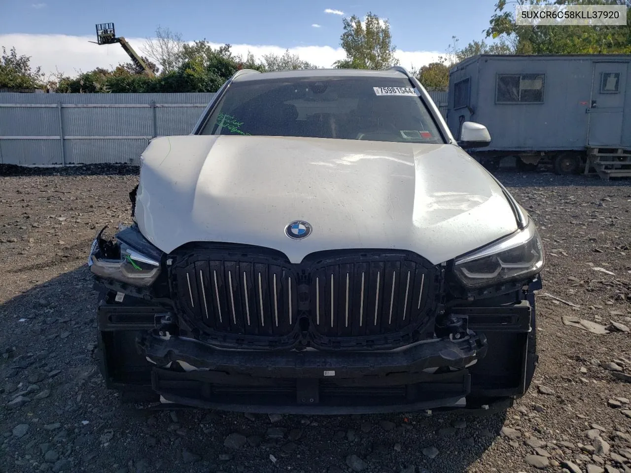 2019 BMW X5 xDrive40I VIN: 5UXCR6C58KLL37920 Lot: 75981544