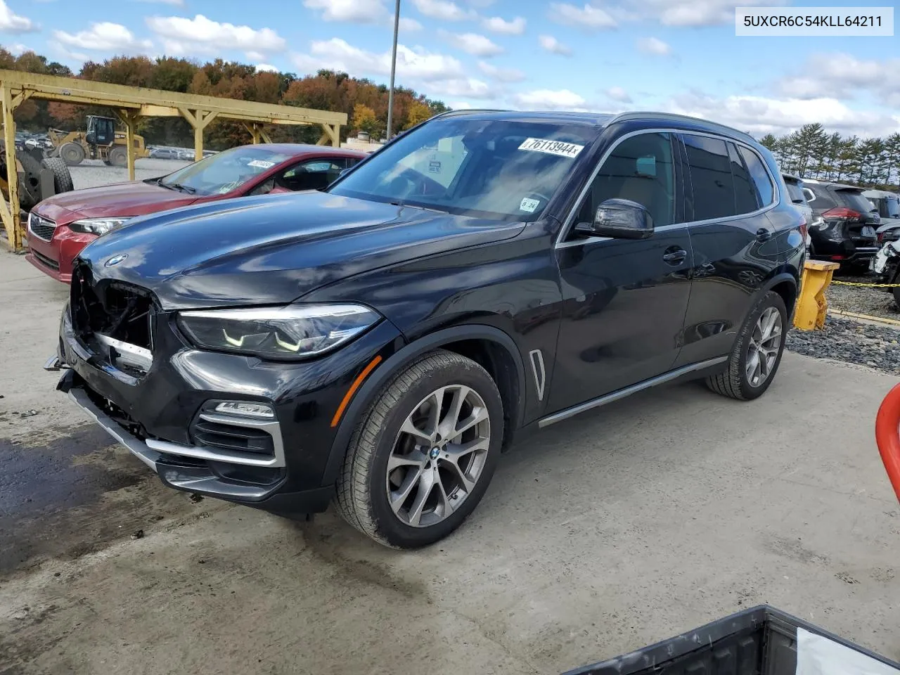 2019 BMW X5 xDrive40I VIN: 5UXCR6C54KLL64211 Lot: 76113944