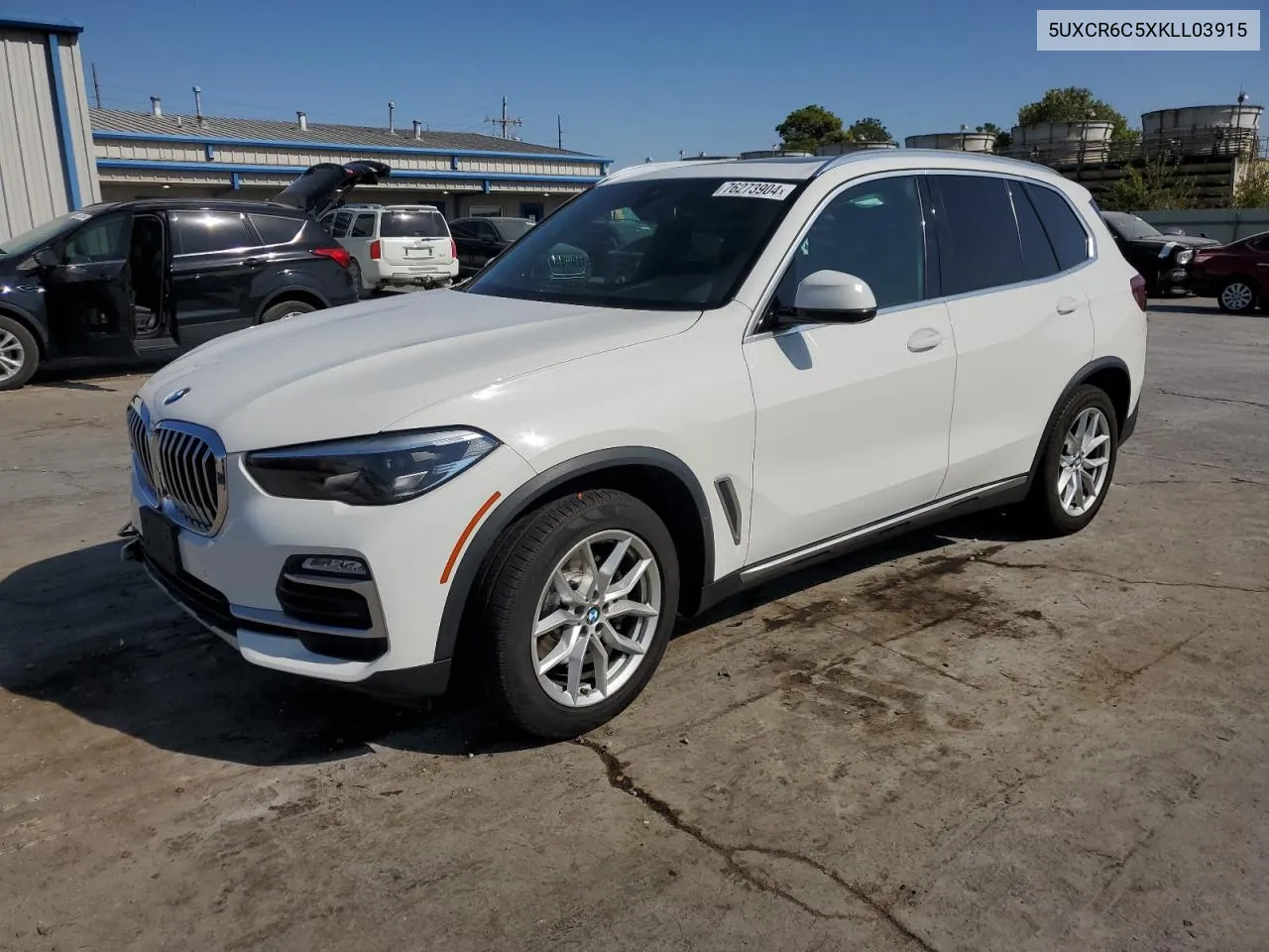 2019 BMW X5 xDrive40I VIN: 5UXCR6C5XKLL03915 Lot: 76273904