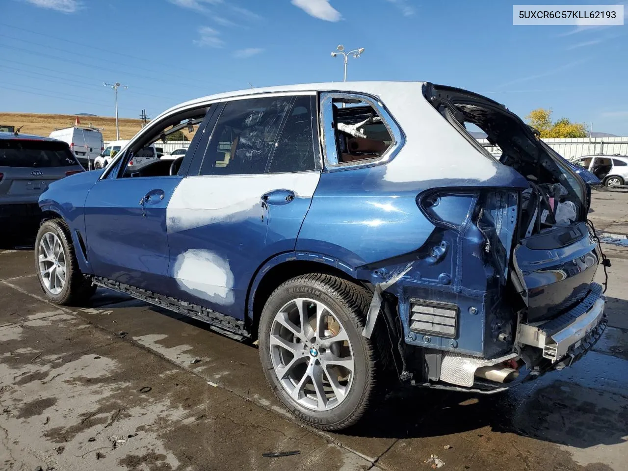 2019 BMW X5 xDrive40I VIN: 5UXCR6C57KLL62193 Lot: 76672774