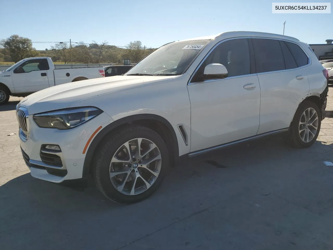 2019 BMW X5 xDrive40I VIN: 5UXCR6C54KLL34237 Lot: 76754454