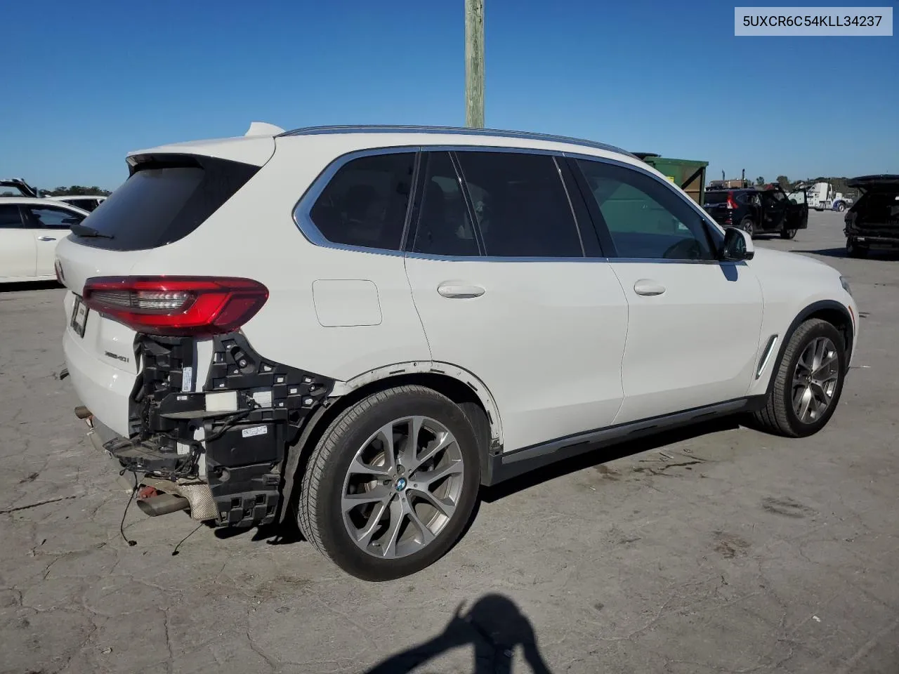 2019 BMW X5 xDrive40I VIN: 5UXCR6C54KLL34237 Lot: 76754454