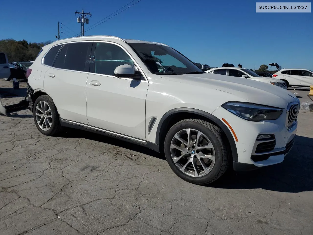 2019 BMW X5 xDrive40I VIN: 5UXCR6C54KLL34237 Lot: 76754454