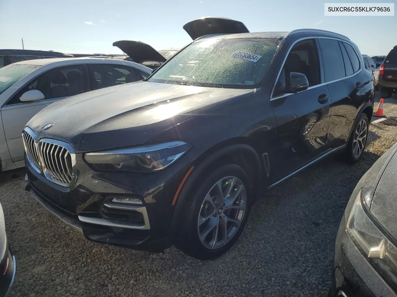 2019 BMW X5 xDrive40I VIN: 5UXCR6C55KLK79636 Lot: 76793654