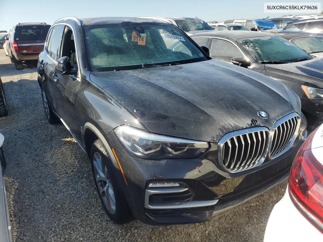 2019 BMW X5 xDrive40I VIN: 5UXCR6C55KLK79636 Lot: 76793654