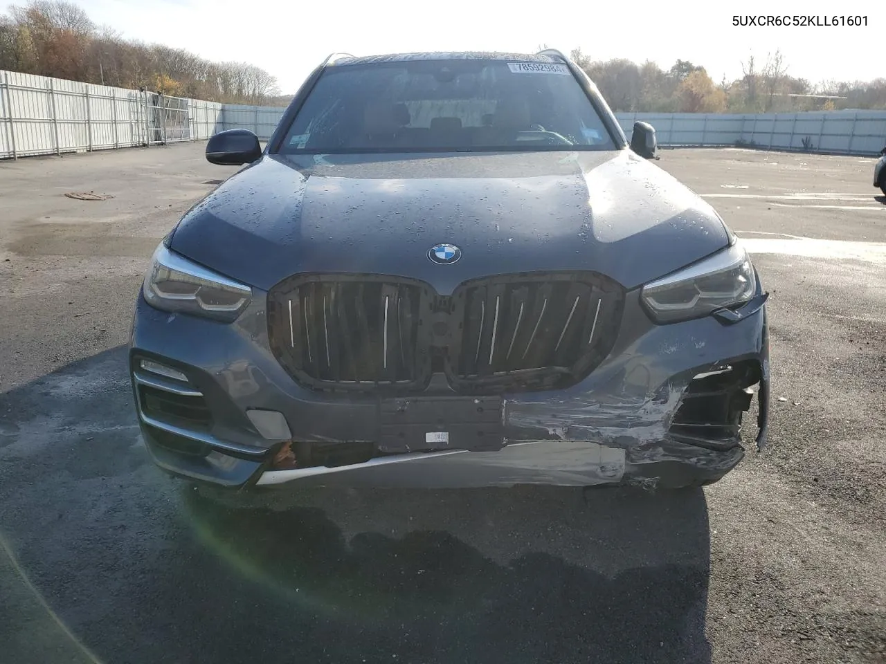 2019 BMW X5 xDrive40I VIN: 5UXCR6C52KLL61601 Lot: 78592984