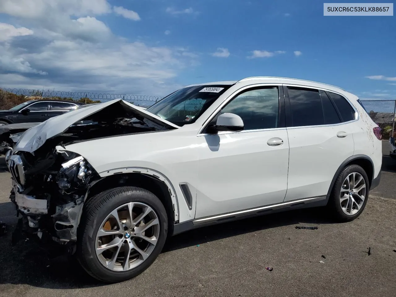 2019 BMW X5 xDrive40I VIN: 5UXCR6C53KLK88657 Lot: 79365884